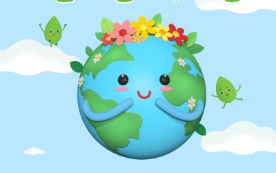 4월 22일 지구의 날 / 지구의 날은 환경오염 문제의 심각성을 일깨우기 위해 1970년 순수 민간운동에서 시작된 기념일이예요.